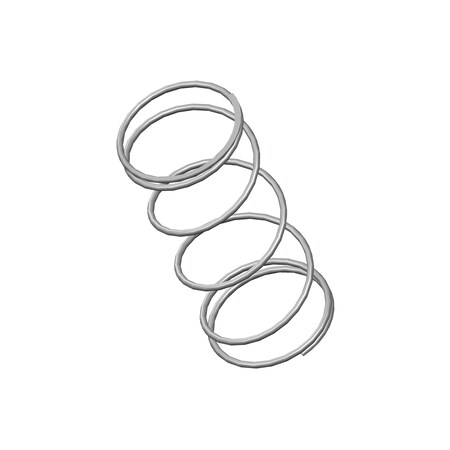 Approved Vendor Compression Spring, O=2.703, L= 6.25, W= .135 R G709960701